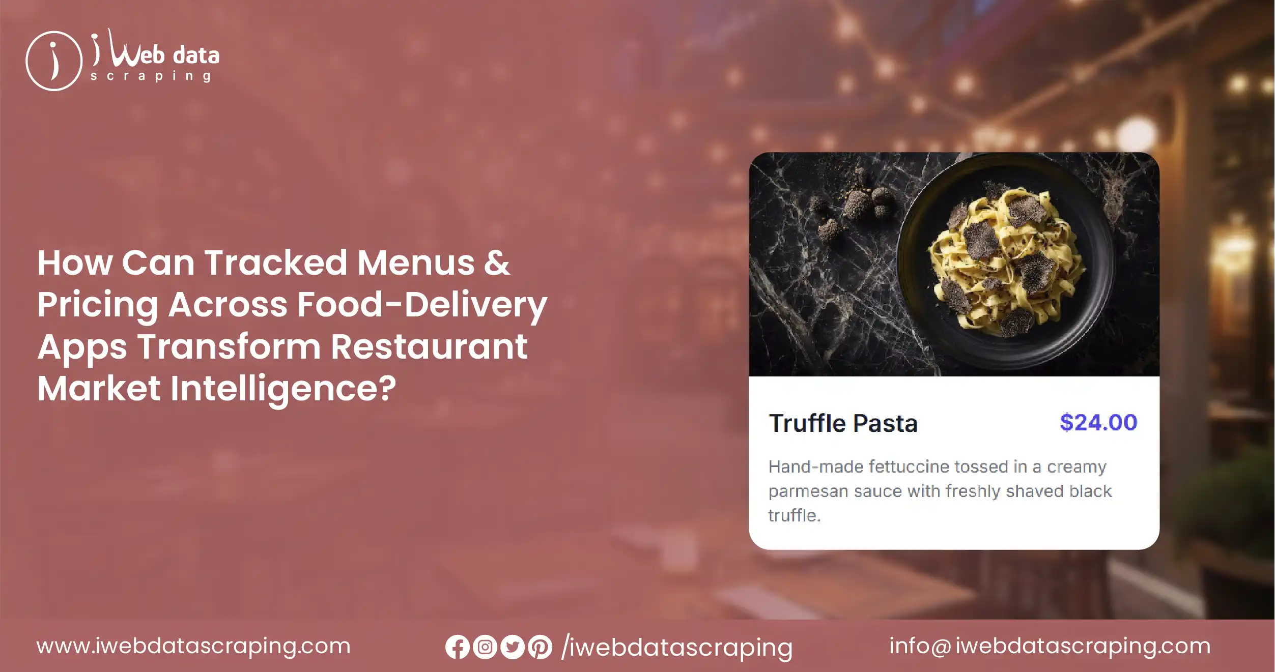 How Can Tracked Menus & Pricing Across Food-Delivery Apps Transform Restaurant